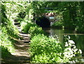 Towpath near the west portal of the Shortwood Tunnel