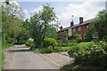 Victorian Cottages by the Lane to Liston