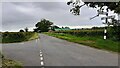 Junction of rural road approaching Wide Open Dykes Farm