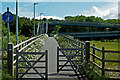 SS5331 : A cycle/footbridge linking business parks at Roundswell by Roger A Smith
