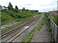 Railway line to Bristol (Temple Meads)