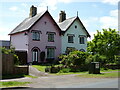 Pair of houses at Hanley Swan