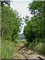 Disused railway at Endon in Staffordshire