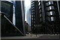 View of the Walkie Talkie from Leadenhall Street