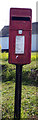 Post box at the junction of Penwartha and the B3294, Coverack