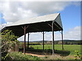 Open barn near Stanton Drew