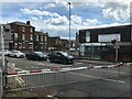 Level crossing beside Goole Station