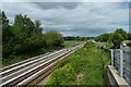 Railway lines from Lumby Lane bridge