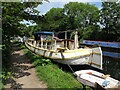 Dutch barge "Zomerland" at Cowley