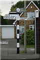 Direction Sign ? Signpost on the A129 in Hutton