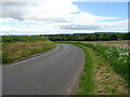 Bend in the minor road towards Brechin