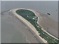 TA4011 : Spurn Point and lighthouse: aerial 2021 (1) by Simon Tomson