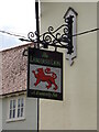 The Lamarsh Lion Public House sign