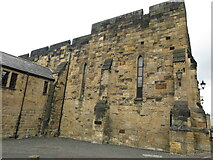 NU1813 : 'Guest Hall' Outer Walls, Alnwick Castle by Geoff Holland