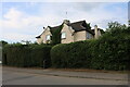 Semi-detached houses on Ermine Street South, Papworth Everard