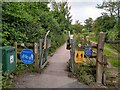 A Frame on Strawberry Line NCN26 in Sandford