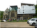 Woodchester Mansion - the north-east elevation