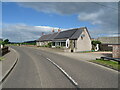 Houses on National Cycle Route 77, Hawkstane