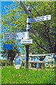 Direction Sign ? Signpost at Marsh Mills, Over Stowey