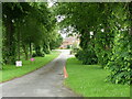 Driveway to Hall Farm