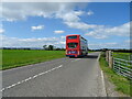 NO2825 : Stagecoach Bus on National Cycle Route 77 near Bogmiln Cottages by JThomas