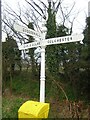 Direction Sign ? Signpost opposite Coggeshall Road in Great Tey