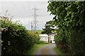 Power line pylon at Belston