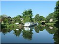 Boats moored east of Lloyd Bridge [no 24]