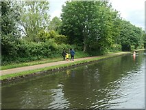 SJ7890 : Canal users near Walton Park by Christine Johnstone