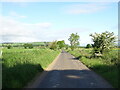 Minor road towards Inverarity