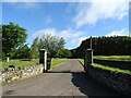 Gateway to Fothringham Hill House