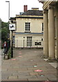 Black Horse sign, Rowcroft, Stroud