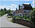 Hartest: bridge, Bridge House and Hartest Hill