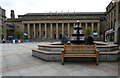 Fountain in front of Caird Hall, Dundee