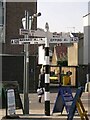 Direction Sign ? Signpost on the A121 High Road, Loughton