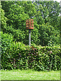 SP1682 : Elmdon Park - beacon by Chris Allen