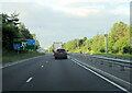 Toneway Taunton approaching M5 Motorway junction 25