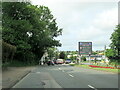 Tregolls Road approaching Morlaix Avenue Island, Truro