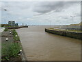 TA0927 : Albert dock entrance and Humber Estuary, Hull by Malc McDonald