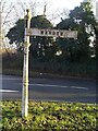 Direction Sign ? Signpost on Wenden Road, Saffron Walden