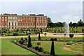 TQ1568 : Hampton Court Palace - the Privy Garden by Martin Tester
