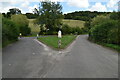 War Memorial at road junction