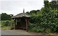 Bus shelter on Penn Street