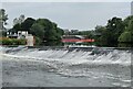 SO8453 : Weir along the River Severn at Diglis Lock by Mat Fascione
