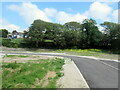 Entrance to new industrial estate Porthleven