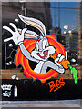 SJ8498 : Looney Tunes Art Trail #10, Bugs Bunny at Primark by David Dixon