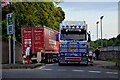 Passing lorries, Omagh