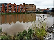 TA1028 : Old Harbour, River Hull, Kingston upon Hull by Bernard Sharp