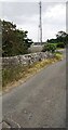 Sandwath Bridge and mast at electricity substation