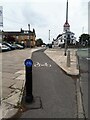SE2234 : Cycle link to Leeds and Bradford Road by Stephen Craven